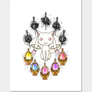 Kyubey Posters and Art